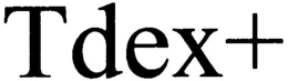 TDEX+ trademark