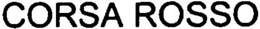 CORSA ROSSO trademark