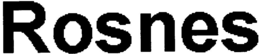 ROSNES trademark