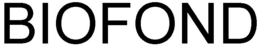BIOFOND trademark