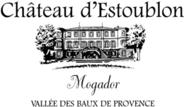 CHÂTEAU D'ESTOUBLON MOGADOR VALLÉE DES BAUX DE PROVENCE trademark