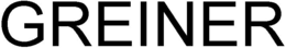 GREINER trademark