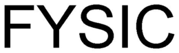 FYSIC trademark