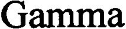 GAMMA trademark