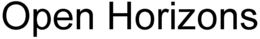 OPEN HORIZONS trademark