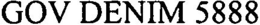 GOV DENIM 5888 trademark