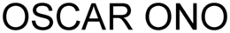 OSCAR ONO trademark