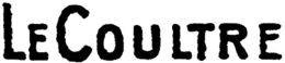 LECOULTRE trademark