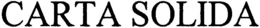 CARTA SOLIDA trademark