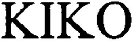 KIKO trademark