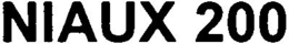 NIAUX 200 trademark