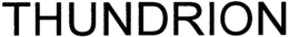 THUNDRION trademark
