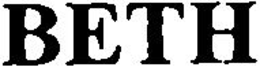 BETH trademark