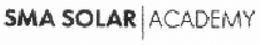 SMA SOLAR ACADEMY trademark