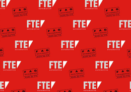 FTE AUTOMOTIVE FAG FAHRZEUGHYDRAULIK MADE BY FTE FAG VEHICLE HYDRAULICS MADE BY FTE trademark