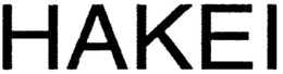 HAKEI trademark