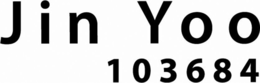 JIN YOO 103684 trademark