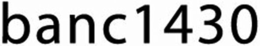 BANC1430 trademark