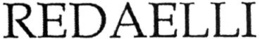 REDAELLI trademark