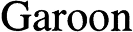 GAROON trademark