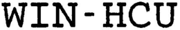 WIN-HCU trademark