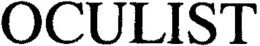OCULIST trademark