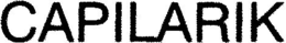 CAPILARIK trademark