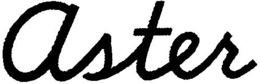 ASTER trademark