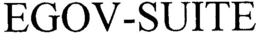 EGOV-SUITE trademark