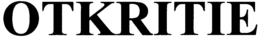 OTKRITIE trademark