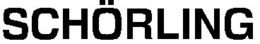 SCHORLING trademark