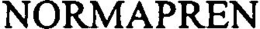 NORMAPREN trademark