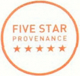 FIVE STAR PROVENANCE trademark