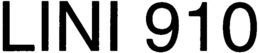LINI 910 trademark