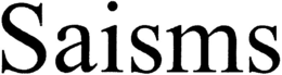 SAISMS trademark