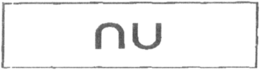 NU trademark