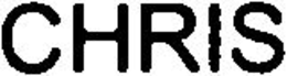 CHRIS trademark