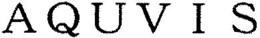 AQUVIS trademark