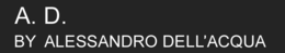 A.D. BY ALESSANDRO DELL'ACQUA trademark
