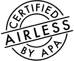 AIRLESS CERTIFIED BY APA trademark
