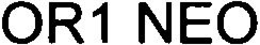 OR1 NEO trademark