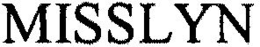 MISSLYN trademark