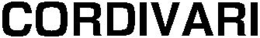 CORDIVARI trademark