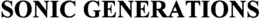 SONIC GENERATIONS trademark