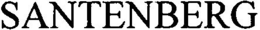 SANTENBERG trademark
