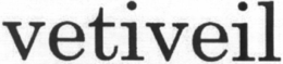 VETIVEIL trademark