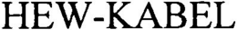 HEW-KABEL trademark