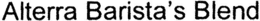 ALTERRA BARISTA'S BLEND trademark