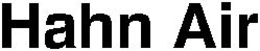 HAHN AIR trademark