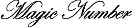 MAGIC NUMBER trademark
